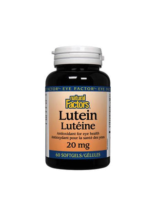 Lutéine - 20mg - 60 gélules - Natural Factors - Natural Factors