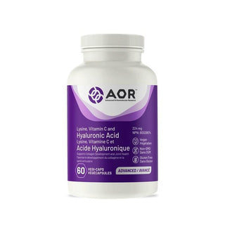 Lysine - Vitamine C - Acide Hyaluronique - 60 végécaps - AOR - Default - AOR