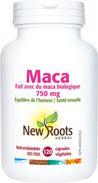 Maca Biologique - 750mg - 120 capsules- New Roots - New Roots Herbal