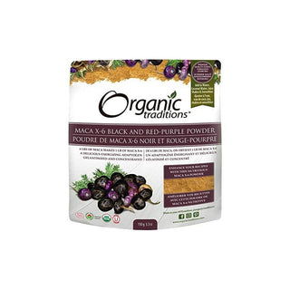 Maca X-6 - Noir-Rouge-Pourpre - 150g - Organic Traditions - Default - Organic Traditions