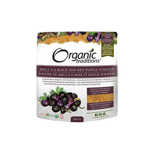 Maca X-6 - Noir-Rouge-Pourpre - 150g - Organic Traditions - Default - Organic Traditions