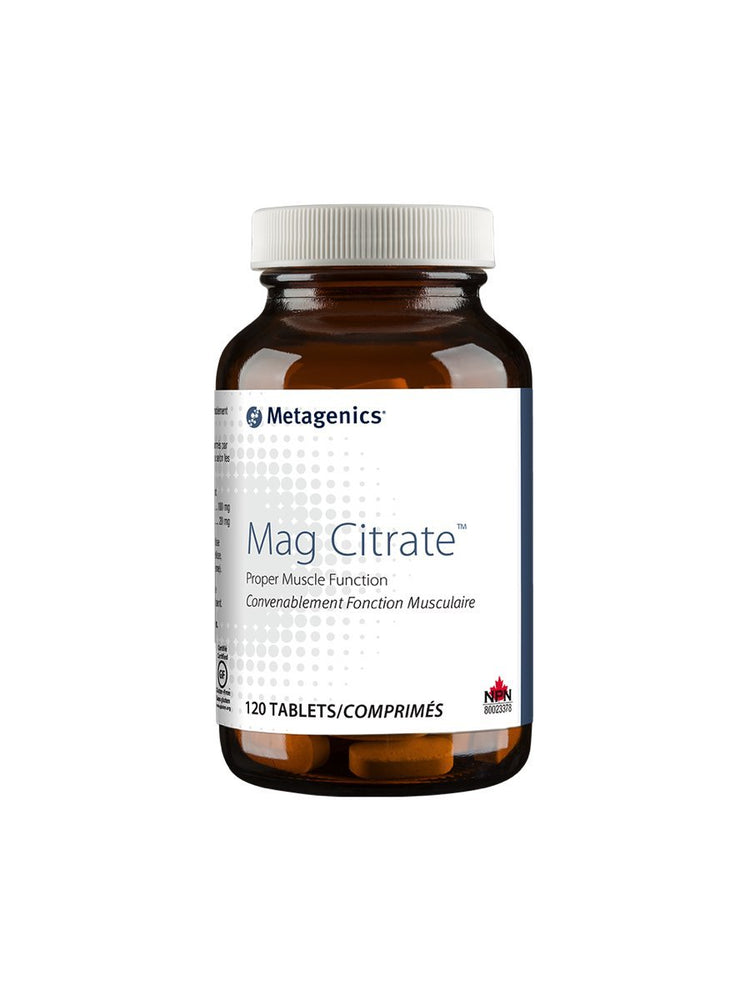 Mag Citrate - 120 comprimés - Metagenics - Metagenics