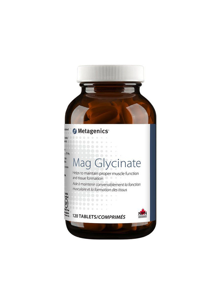 Mag Glycinate - 120 comprimés - Metagenics - Metagenics