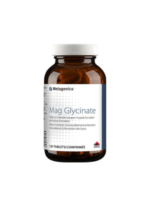 Mag Glycinate - 120 comprimés - Metagenics - Metagenics