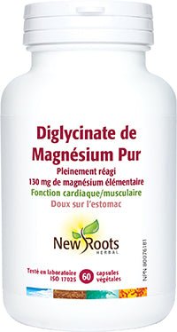 Magnésium Pure - 130mg - 60 caps. - New Roots - New Roots Herbal