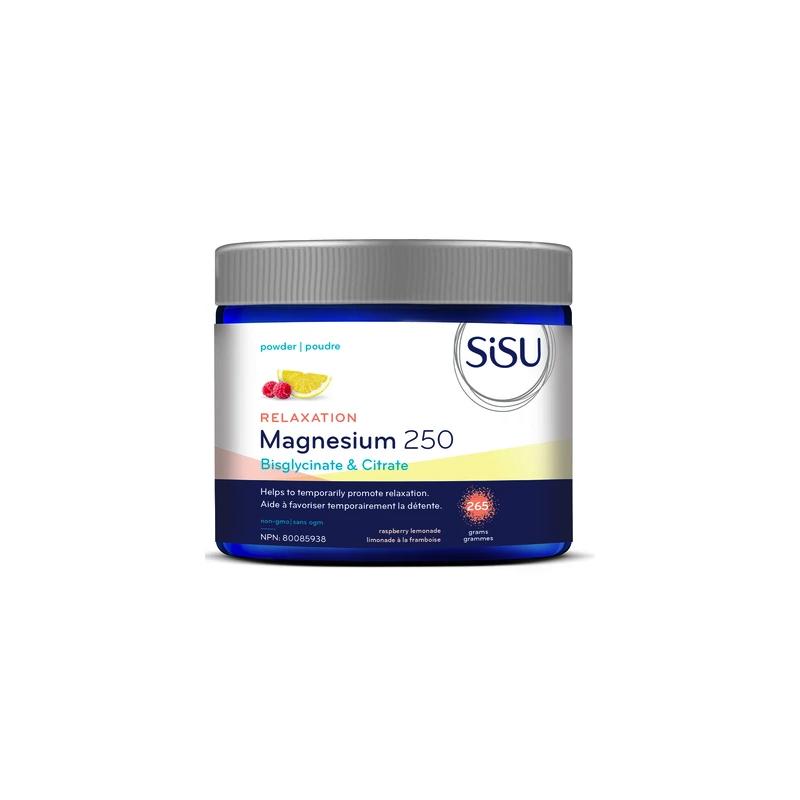 Magnesium Relaxation 250 - Limonade à la framboise - Sisu - 265g - SISU