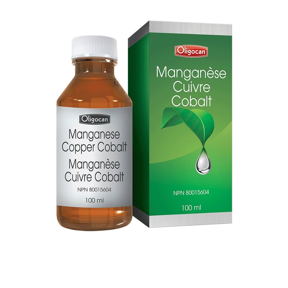 Manganèse - Cuivre - Cobalt - 100ml - Oligocan - Oligocan