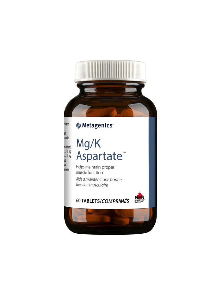 Mg/K Aspartate - 60 comprimés - Metagenics - Metagenics