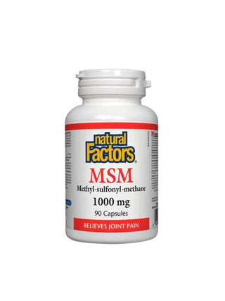 MSM - 1000mg - 90 Capsules - Natural Factors - Default - Natural Factors