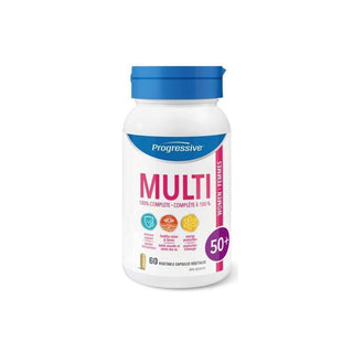 Multivitamines - Femmes 50+ - Progressive - 60 Végécapsules - Progressive