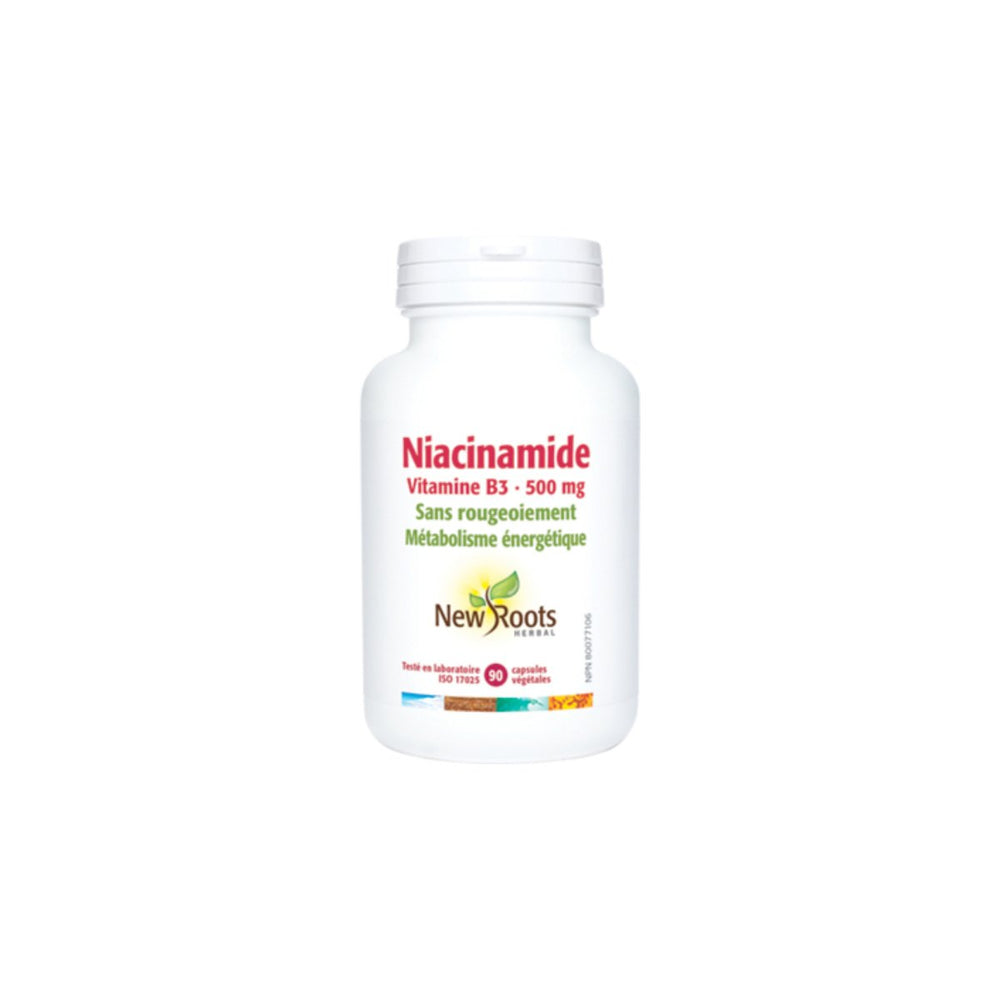 Niacinamide 500mg - 90 cap - New Roots - New Roots Herbal