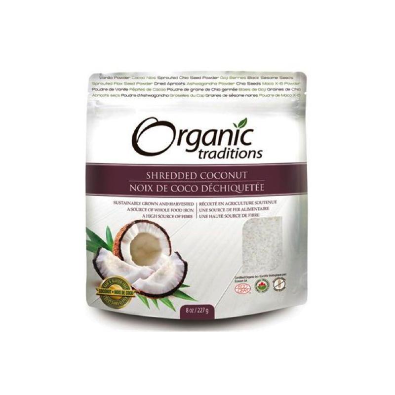 Noix de Coco Rapée - Biologique - 227g - Organic Tradition - Default - Organic Traditions