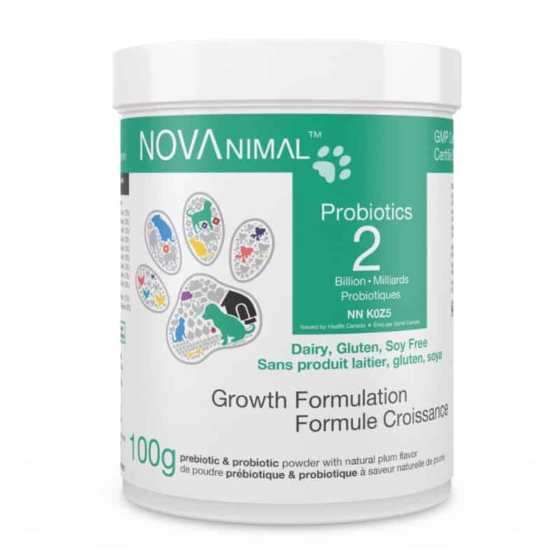 Novanimal Probiotiques - 100g - 2 milliards - Novanimal