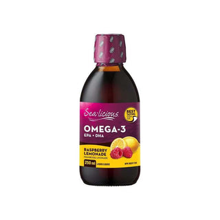 Omega-3 - 250ml - Framboise/Limonade - Sea-Licious - Default - Sea-licious