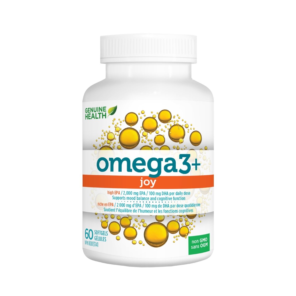 OmégasOmega 3 + Joy Gélules Genuine HealthGenuine Health