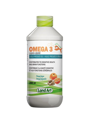 Omega 3 liquide - Orange/Gingembre - 250ml - Land Art - Default - Land Art