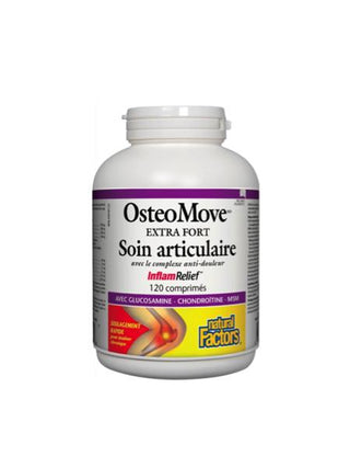 OsteoMove - Extra Fort - 120 comprimés - Natural Factors - Natural Factors