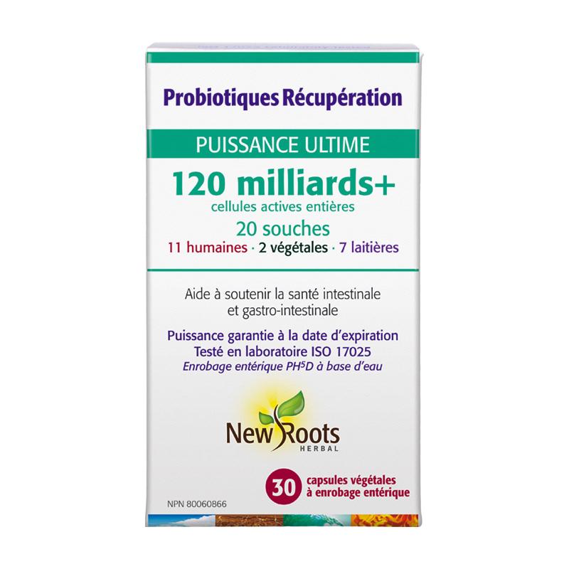 Probio. Récupération - 120 Milliards - 30 capsules - New Roots - Default - New Roots Herbal