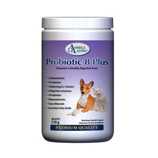 Probiotic 8 Plus - Alpha Omega - 310g - Omega Alpha