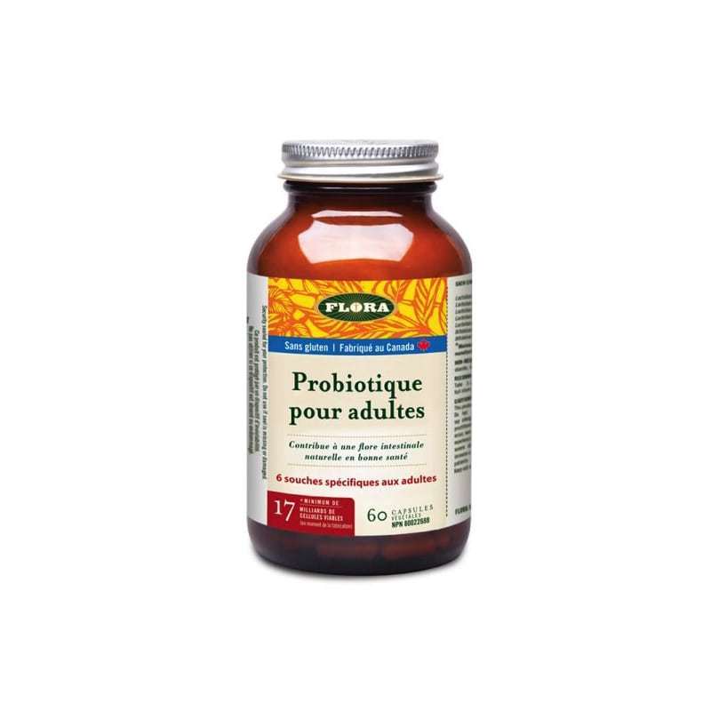 Probiotique pour Adultes - 60 VégéCaps - Flora - Default - Flora