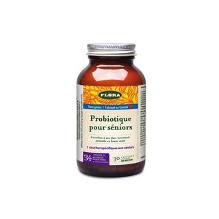 Probiotique pour Séniors - 30 VégéCaps - Flora - Default - Flora