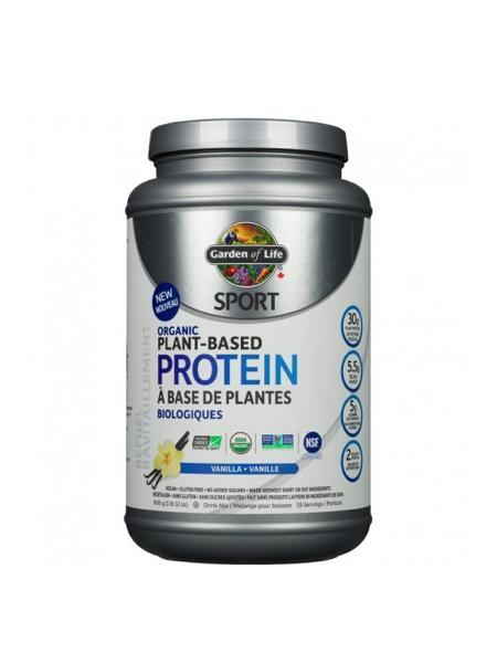 Protéines Sport - Plantes bio - Vanille - 806g - Garden of life - Default - Garden of Life