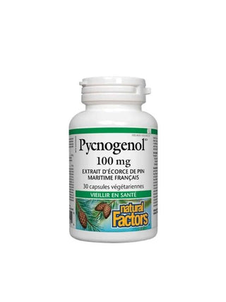 Pycnogenol - 100mg - 30caps. - Natural Factors - Natural Factors