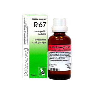 R 67 - 50ml - Dr.Reckeweeg - Dr. Reckeweg
