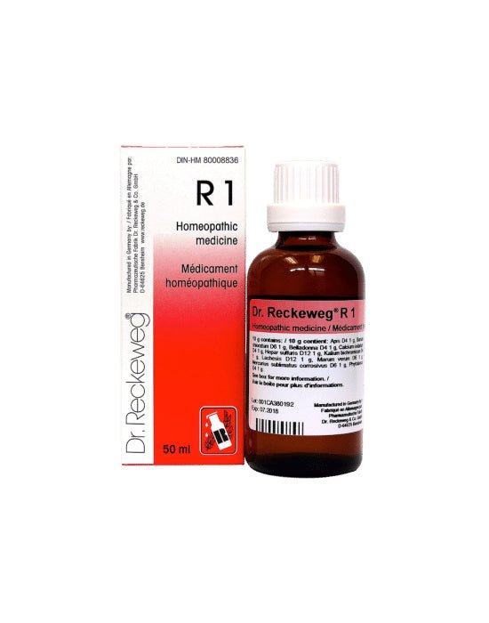 
                
                    Load image into Gallery viewer, R1 - 50 ml - Dr. Reckeweg - Dr. Reckeweg
                
            