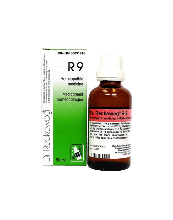 
                
                    Load image into Gallery viewer, R9 - 50ml - Dr. Reckeweg - Dr. Reckeweg
                
            