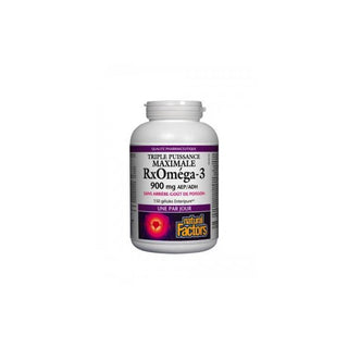 RxOmega-3 - 900mg - 150 Gélules - Natural Factors - Default - Natural Factors