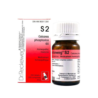 S 2 - Calcarea Phosphorica 6X - 20g - Dr.Reckeweg - Dr. Reckeweg