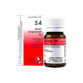 S 4 - Ferrum phosphoricum 6x - 20g - Dr Reckeweg*** - Dr. Reckeweg