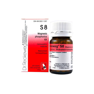 S 8 - Magnesia Phosphorica 6X - 20g - Dr.Reckeweg - Dr. Reckeweg