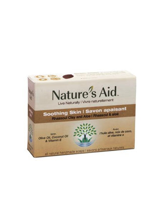 Savon apaisant - Rhassoul et Aloès - Nature's Aid - Default - Nature's Aid