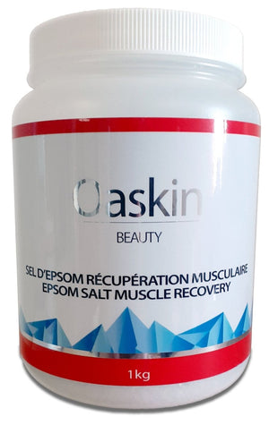 Sel d'Epsom - Récupération Musculaire - 1kg - Oaskin - Oaskin
