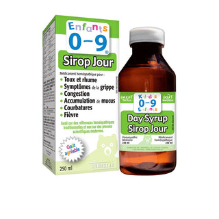 Sirop Jour - Enfants- Homeocan - 250ml - Homeocan