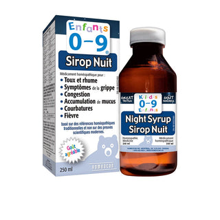 Sirop Nuit - Enfants - Homeocan - 250 ml - Homeocan