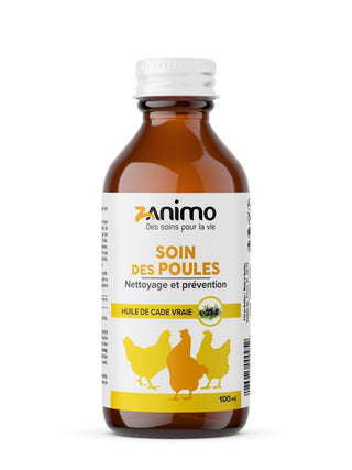 Soin des Poules - huile de Cade - 100ml - Zanimo - Zanimo