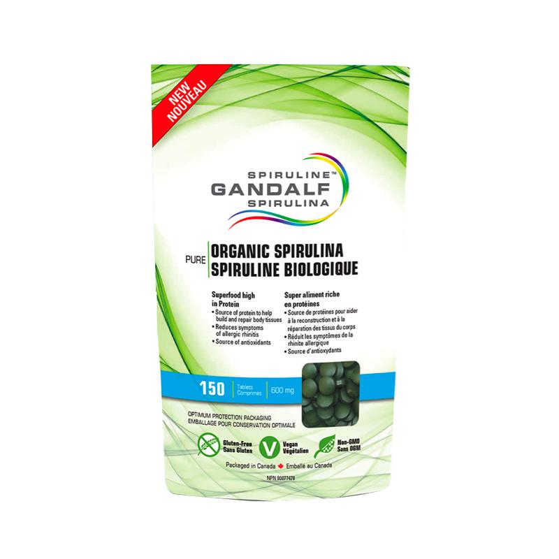 Spiruline Biologique - 600mg - 150 comprimés - Gandalf - Default - Gandalf