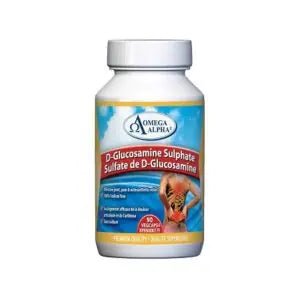 Sulfate de D-Glucosamine - 90 vcap - Omega Alpha - Omega Alpha