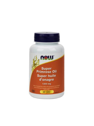 Super Huile d'Onagre - 1300mg - 60 gélules - Now - Now