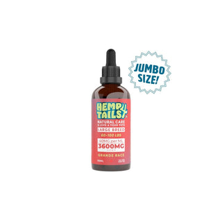 Terpènes de Chanvre (CBD) - 3600mg - Grande race - 90ml - Hemp 4 Tails - Hemp 4 Paws