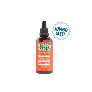 Terpènes de Chanvre (CBD) - 7200mg - Très grande race - 90ml - Hemp 4 Tails - Hemp 4 Paws