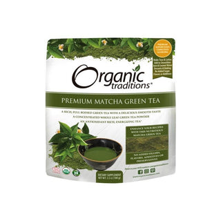 Thé Vert Matcha - Haute Gamme - 100g - Organic Traditions - Default - Organic Traditions