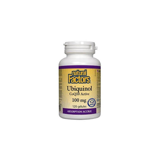 Ubiquinol CoQ10 Active 100mg - 120 Gél - Nat. Factors - Default - Natural Factors