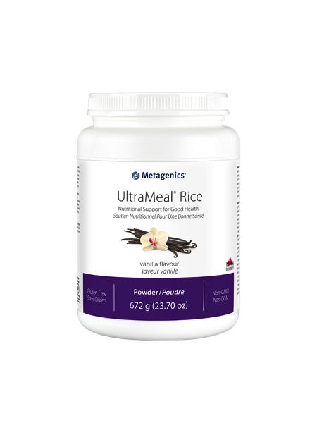 UltraMeal Rice - Metagenics - Vanille 672g - Metagenics