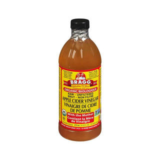 Vinaigre de cidre de pomme - Non filtré- Bragg- - 473ml - Bragg