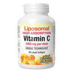 Vitamine C 1000mg - Liposomale - Natural Factors - 90 gélules - Natural Factors