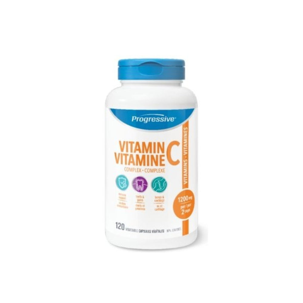 Vitamine C Complex - 120 Végécapsules - Progressive - Progressive